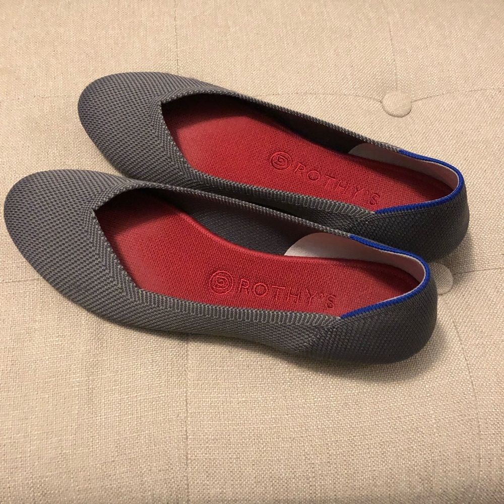 Rothy’s Grey Flats